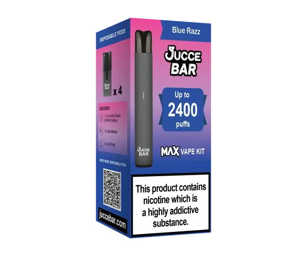 Blue Razz Jucce Bar Blue Razz MAX Vape Kit