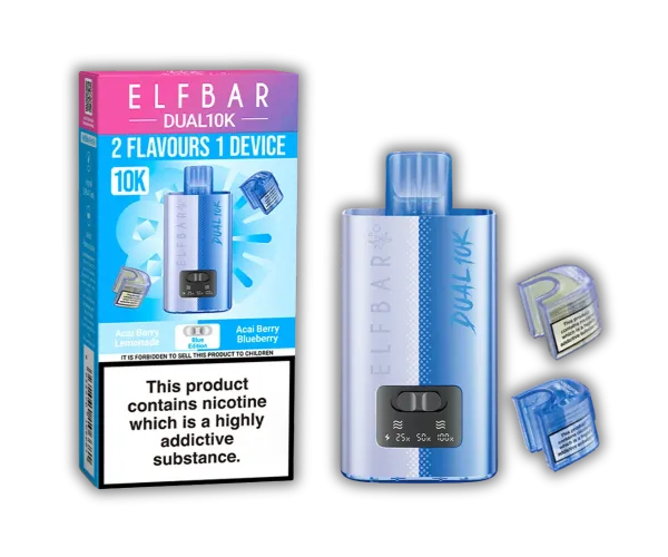 ELF BAR 10K Blue Edition ELF BAR DUAL 10K BLUE EDITION