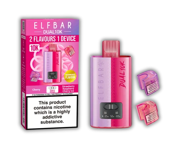 ELF BAR 10K Cherry Edition ELF BAR DUAL 10K CHERRY EDITION