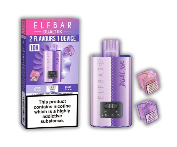 ELF BAR 10K Grape Edition ELF BAR DUAL 10K GRAPE EDITION