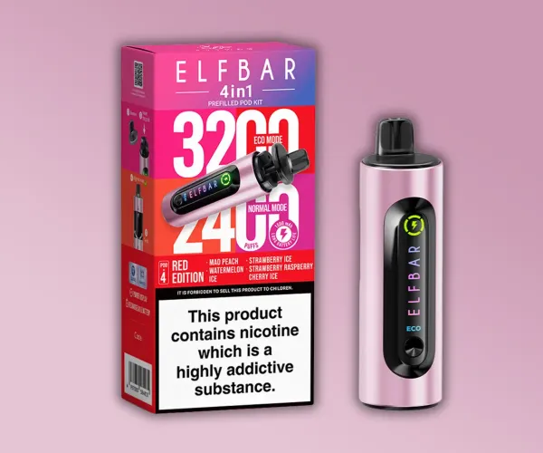 ELF BAR 4IN1 RED EDITION ELF BAR 4IN1 RED EDITION