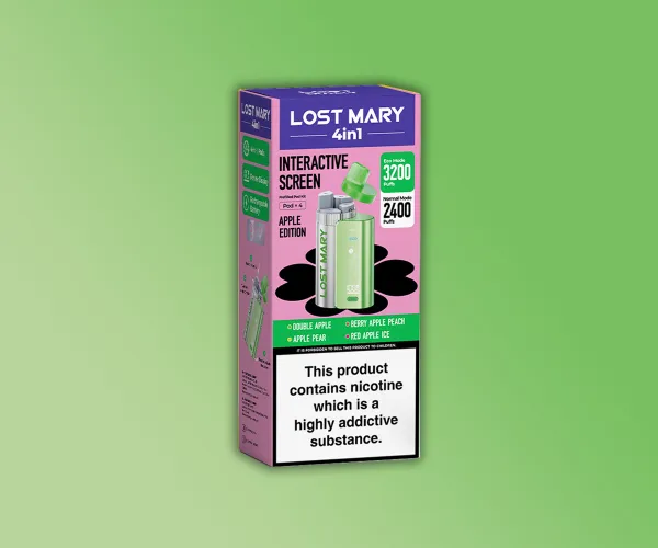 LOST MARY 4IN1 Prefilled Kit - APPLE EDITION LOST MARY 4IN1 Prefilled Kit - APPLE EDITION