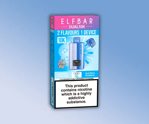 ELF BAR DUAL 10K BLUE EDITION ELF BAR DUAL 10K BLUE EDITION