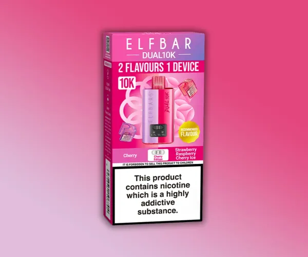ELF BAR DUAL 10K CHERRY EDITION ELF BAR DUAL 10K CHERRY EDITION