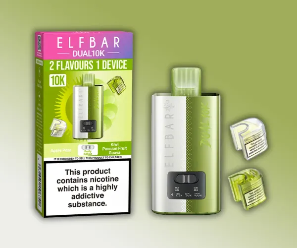 ELF BAR DUAL 10K FRUITY EDITION ELF BAR DUAL 10K FRUITY EDITION
