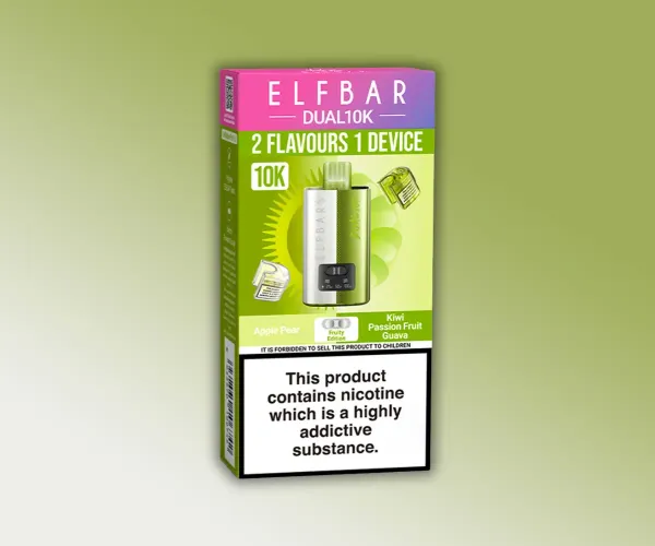 ELF BAR DUAL 10K FRUITY EDITION ELF BAR DUAL 10K FRUITY EDITION
