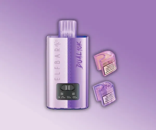 ELF BAR DUAL 10K GRAPE EDITION ELF BAR DUAL 10K GRAPE EDITION