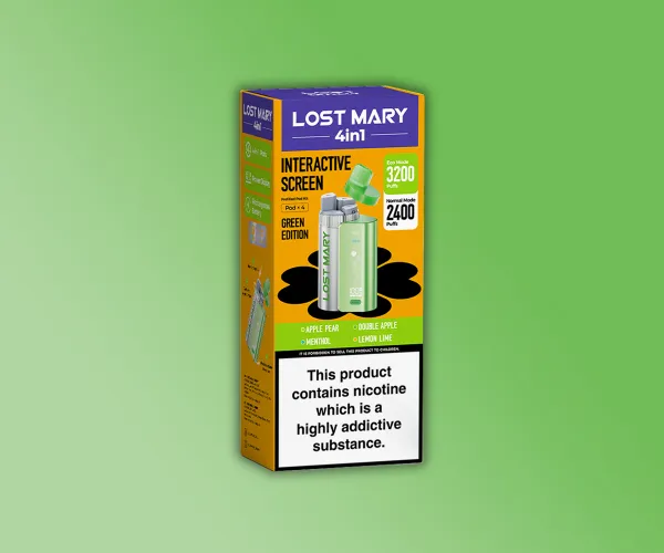 LOST MARY 4IN1 Prefilled Kit - GREEN EDITION LOST MARY 4IN1 Prefilled Kit - GREEN EDITION