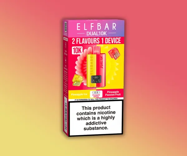 ELF BAR DUAL 10K PINEAPPLE EDITION ELF BAR DUAL 10K PINEAPPLE EDITION