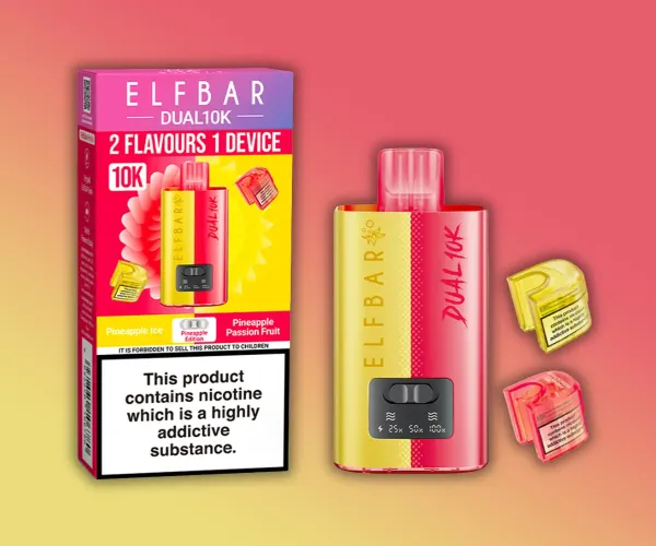 ELF BAR DUAL 10K PINEAPPLE EDITION ELF BAR DUAL 10K PINEAPPLE EDITION