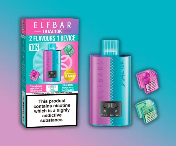 ELF BAR DUAL 10K PURPLE EDITION ELF BAR DUAL 10K PURPLE EDITION