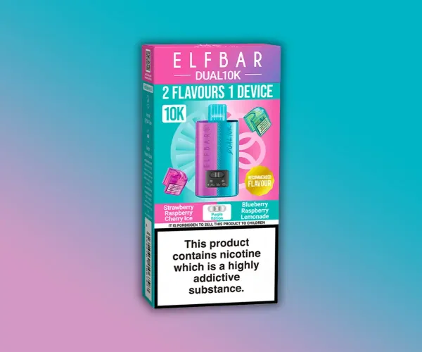 ELF BAR DUAL 10K PURPLE EDITION ELF BAR DUAL 10K PURPLE EDITION