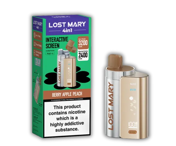 Berry Apple Peach - Pack and Device 4in1 Berry Apple Peach
