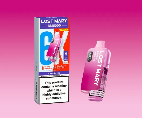 BM6000 Cherry Ice Prefilled BM6000 Cherry Ice Prefilled