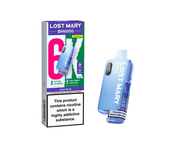 BM6000 Mad Blue Prefilled BM6000 Mad Blue Prefilled