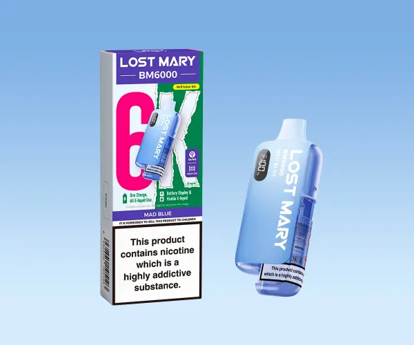 BM6000 Mad Blue Prefilled BM6000 Mad Blue Prefilled