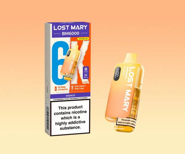 BM6000 Mango Prefilled Pod Kit BM6000 Mango Prefilled Pod Kit