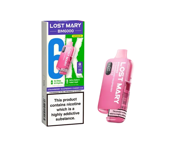 BM6000 Strawberry Raspberry Cherry Ice BM6000 Strawberry Raspberry Cherry Ice