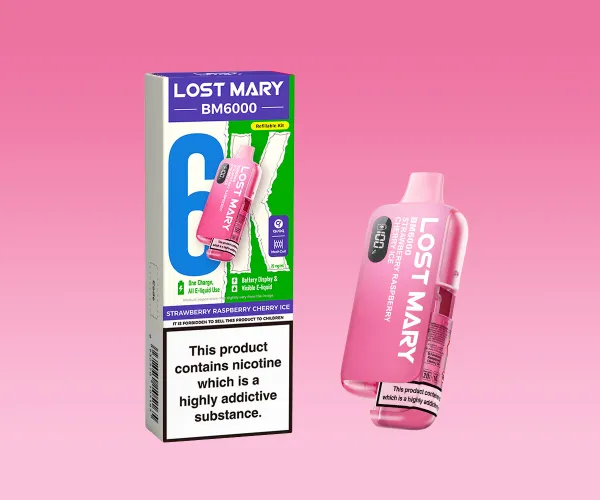 BM6000 Strawberry Raspberry Cherry Ice BM6000 Strawberry Raspberry Cherry Ice