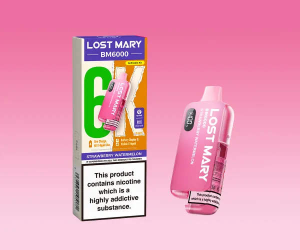 BM6000 Strawberry Watermelon Prefilled BM6000 Strawberry Watermelon Prefilled