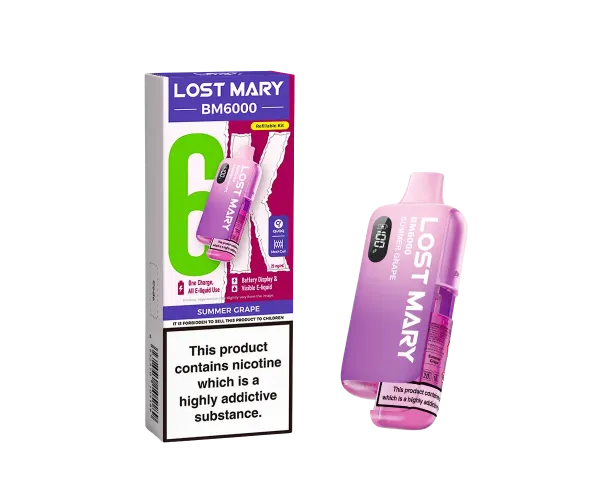 BM6000 Summer Grape Prefilled Pod Kit BM6000 Summer Grape Prefilled Pod Kit