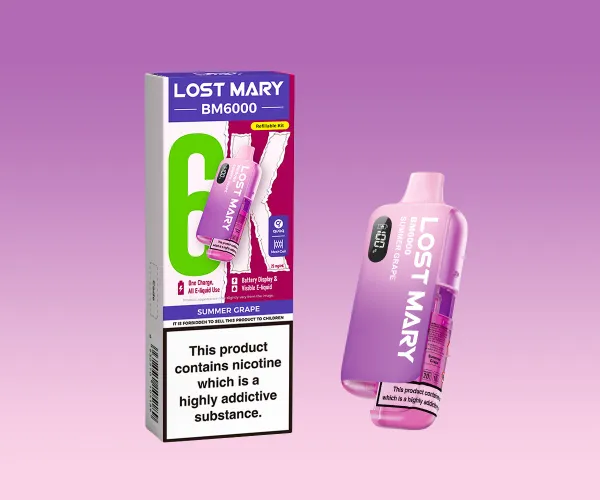 BM6000 Summer Grape Prefilled Pod Kit BM6000 Summer Grape Prefilled Pod Kit