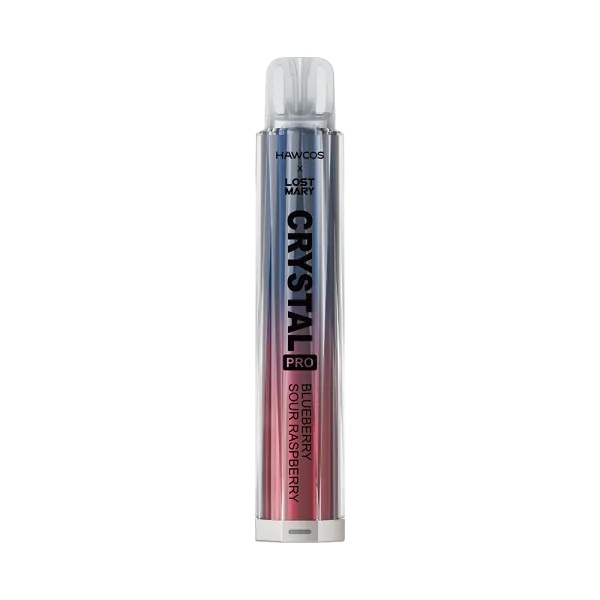 LOST MARY x HAWCOS Crystal Pro 600 Blueberry Sour Raspberry LOST MARY x HAWCOS Crystal Pro 600 Blueberry Sour Raspberry