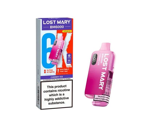 BM6000 Cherry Ice Prefilled BM6000 Cherry Ice Prefilled