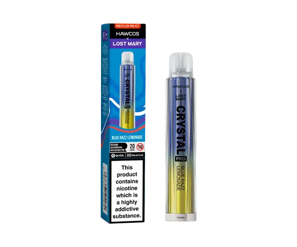 Crystal Pro 600 Blue Razz Lemonade Crystal Pro 600 Blue Razz Lemonade