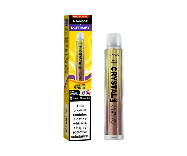 Crystal Pro 600 Lemon Peach Passion Fruit Crystal Pro 600 Lemon Peach Passion Fruit