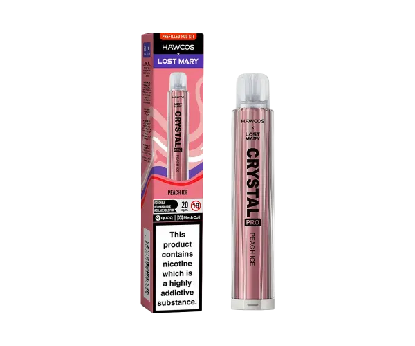 Crystal Pro 600 Peach Ice Crystal Pro 600 Peach Ice