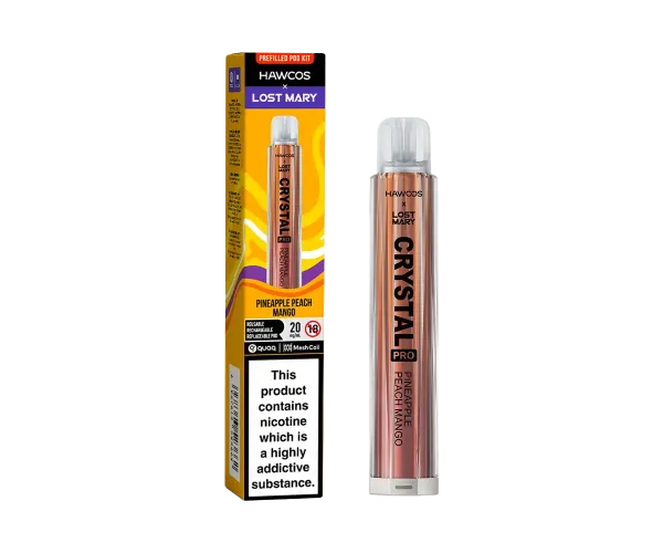 Crystal Pro 600 Pineapple Peach Mango Crystal Pro 600 Pineapple Peach Mango