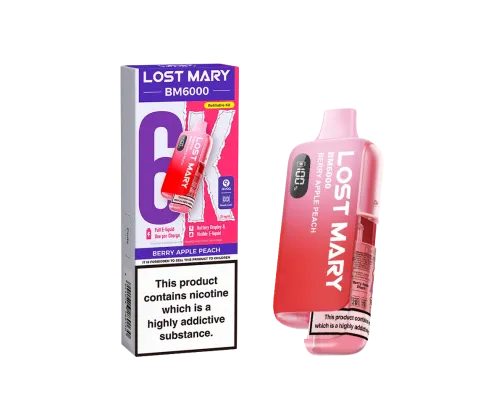 BM6000 Berry Apple Peach Prefilled Pods BM6000 Berry Apple Peach Prefilled Pods
