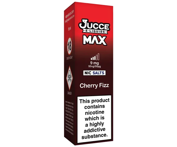 MAX Cherry Fizz 10ml E-liquid MAX Cherry Fizz 10ml E-liquid