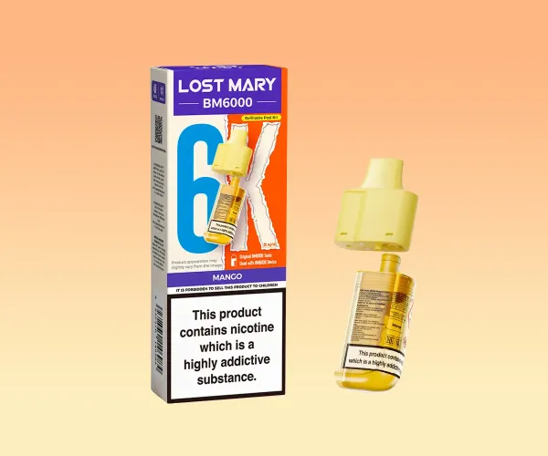 BM6000 Mango Prefilled Pods BM6000 Mango Prefilled Pods