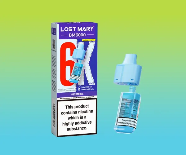 BM6000 Menthol Prefilled Pods BM6000 Menthol Prefilled Pods