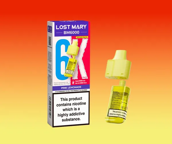 BM6000 Pink Lemonade Prefilled Pods BM6000 Pink Lemonade Prefilled Pods
