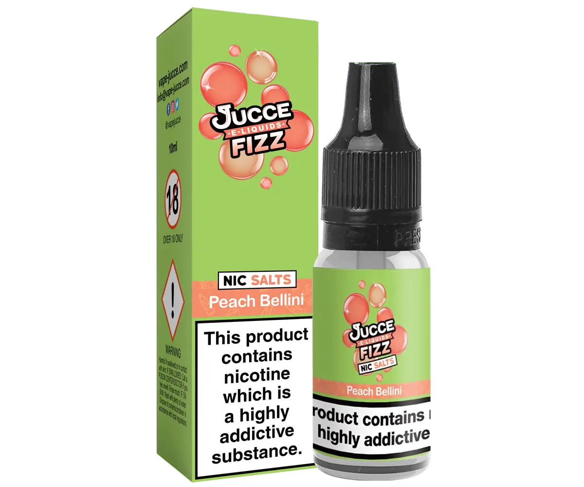 Peach Bellini Fizz 10ml Vape Juice Peach Bellini Fizz 10ml Vape Juice