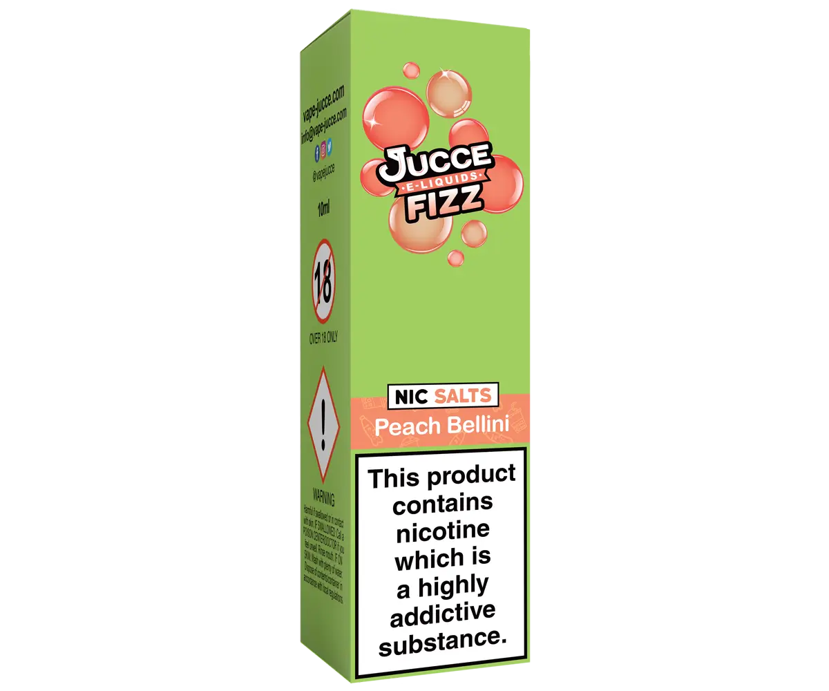 Peach Bellini Fizz 10ml Vape Juice Peach Bellini Fizz 10ml Vape Juice
