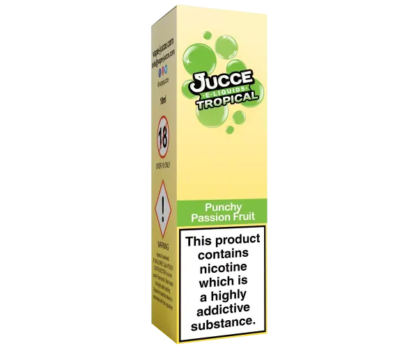 Punchy Passion Fruit 10ml Vape Juice Punchy Passion Fruit 10ml Vape Juice
