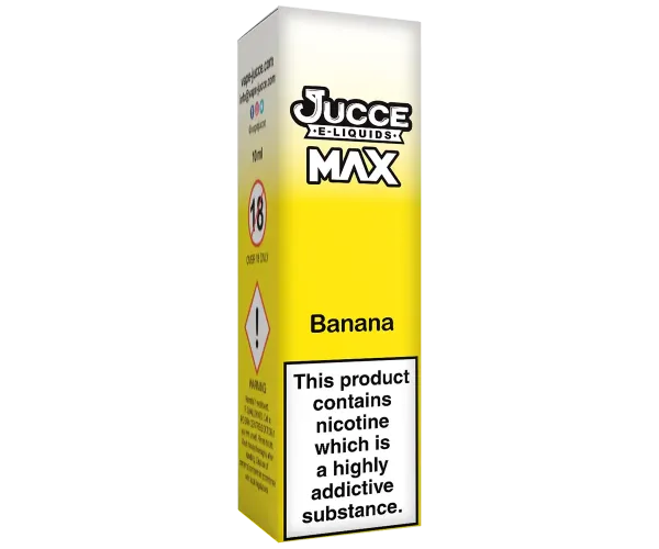 MAX Banana 10ml Vape Juice MAX Banana 10ml Vape Juice
