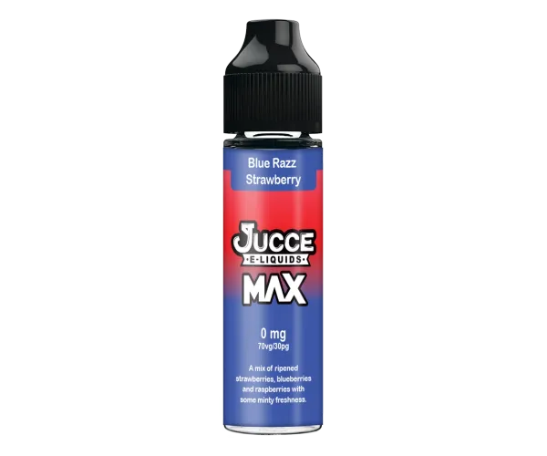 Blue Razz Strawberry MAX 50 Jucce Max Blue Razz Strawberry 50ml