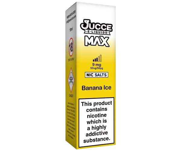 MAX Banana Ice 10ml E-liquid MAX Banana Ice 10ml E-liquid