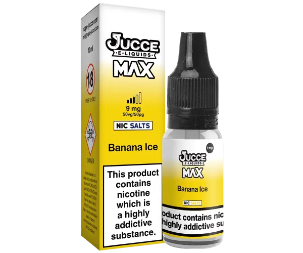 MAX Banana Ice 10ml E-liquid MAX Banana Ice 10ml E-liquid