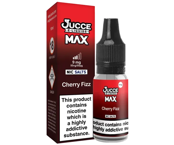 MAX Cherry Fizz 10ml E-liquid MAX Cherry Fizz 10ml E-liquid