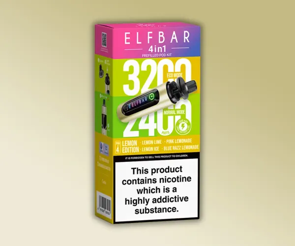 ELF BAR 4IN1 LEMON EDITION ELF BAR 4IN1 LEMON EDITION