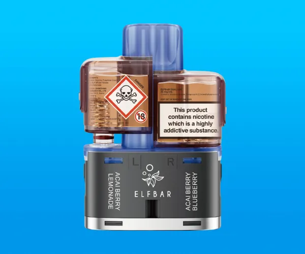 ELF BAR DUAL 10K BLUE EDITION REFILL POD PACK ELF BAR DUAL 10K BLUE EDITION REFILL POD PACK