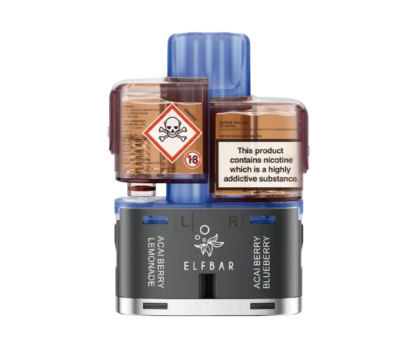 ELF BAR DUAL 10K BLUE EDITION REFILL POD PACK ELF BAR DUAL 10K BLUE EDITION REFILL POD PACK