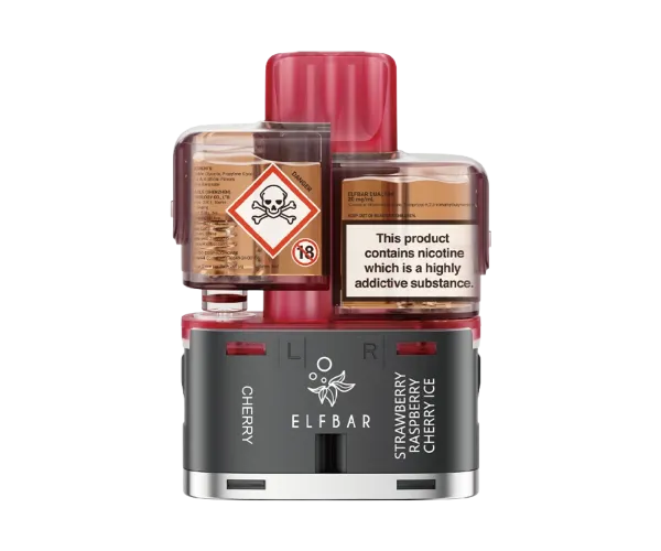 ELF BAR DUAL 10K CHERRY EDITION REFILL POD PACK ELF BAR DUAL 10K CHERRY EDITION REFILL POD PACK