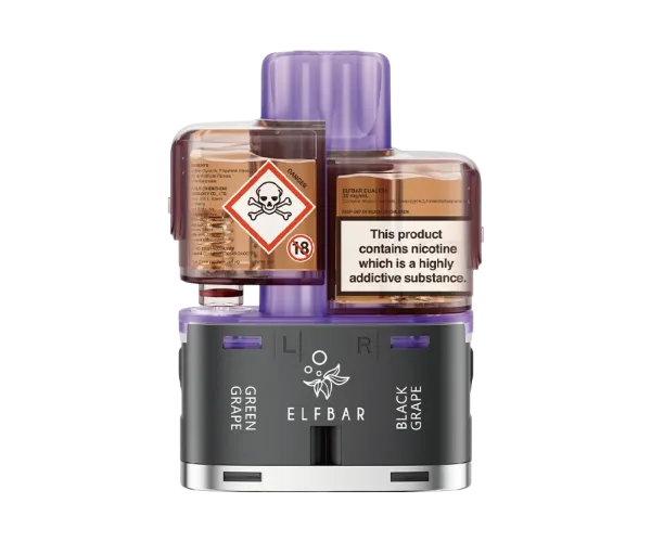 ELF BAR DUAL 10K GRAPE EDITION REFILL POD PACK ELF BAR DUAL 10K GRAPE EDITION REFILL POD PACK